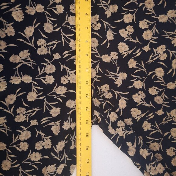 Liz Claiborne Collection Ladies Size Medium Navy & Gold Pull On Pants - Picture 6 of 7